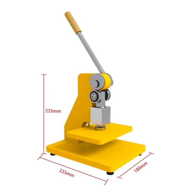 E1C ручная машина для высечки кожи настольная самостоятельного изготовления