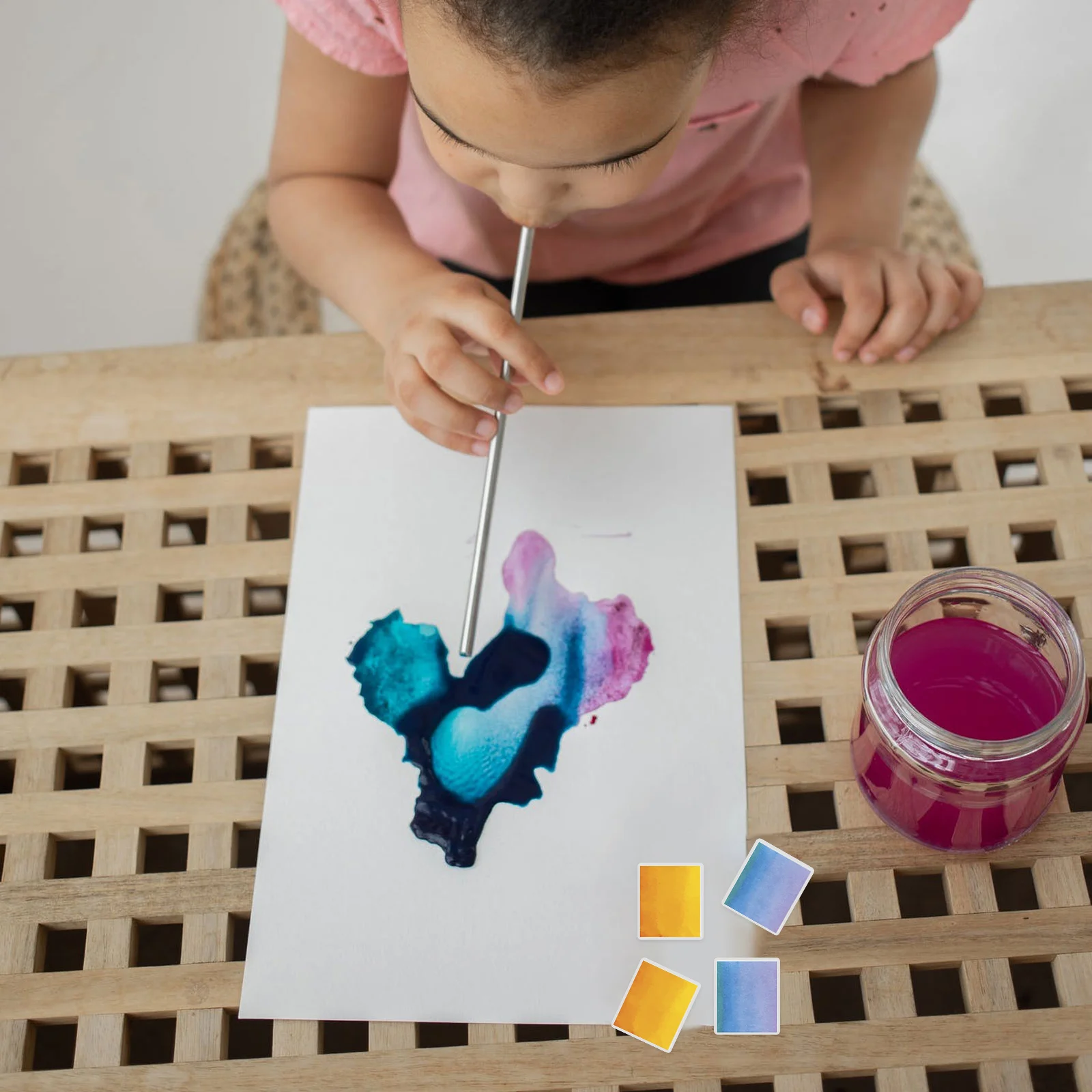 50 шт. Кисть для пигментов дорожная палитра красок хранения акварельных оловянная