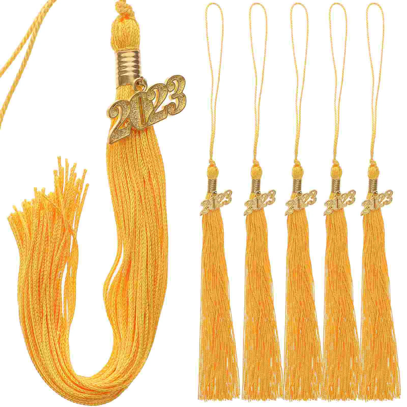 

6Pcs Tassels Diy Decorative Graduation Supplies Ceremony Graduation Hat Tassels Graduation Tassel for Decor Graduation Hat