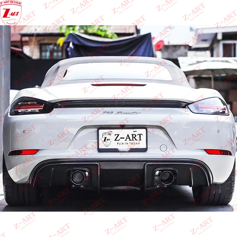 Z-ART 718 Boxster Refit Body Kit для Cayman Tuning Модернизированный комплект Aerodynamic 2016-2019