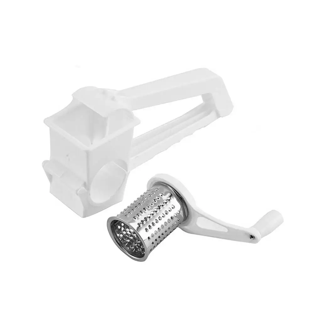 

1PCS Rotary Cheese Grater Chocolate Nuts Ginger Stainless Steel Blades Easy Cleaning for Nuts Chocolate Kitchen Restaurant Tools