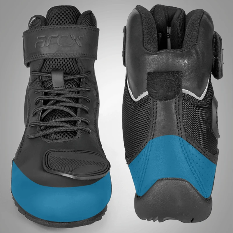ARCX Женские мотоциклетные ботинки мужская кожаная обувь Мото 4 сезона езда на мотоцикле по улице, мотогонки, повседневный стиль.