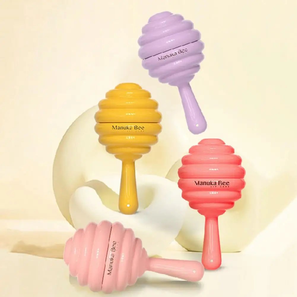 

Lip Cream Cute Waxy Texture Prevent Dryness Lollipop Lipstick Lip Balm for Children