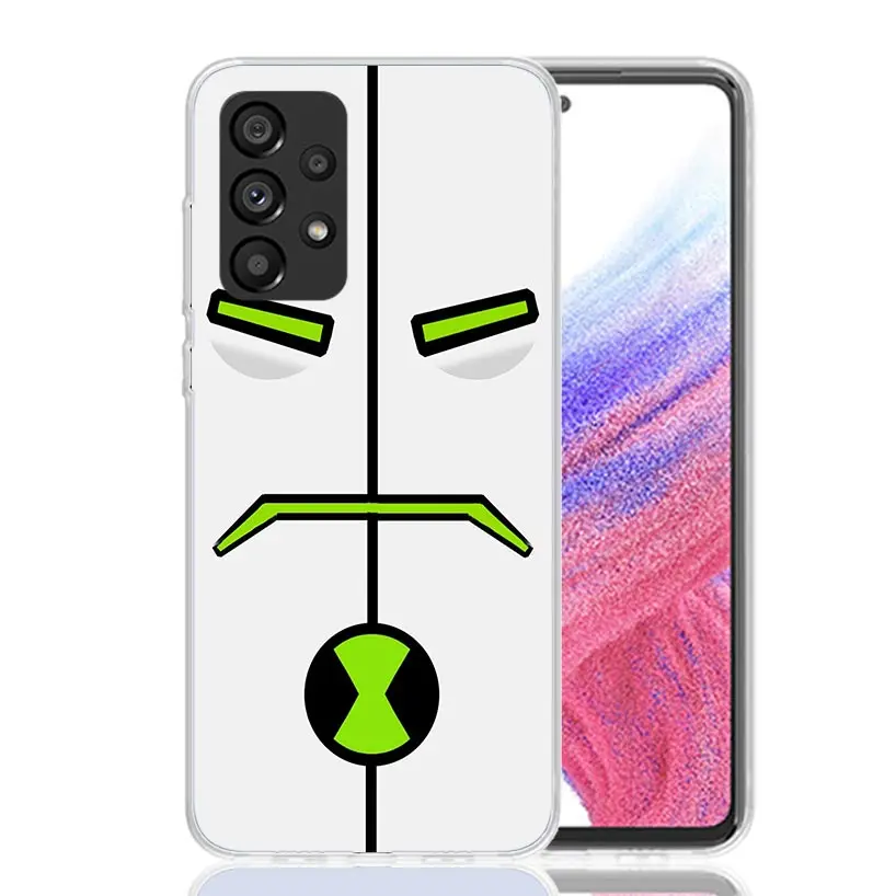 Чехол для телефона Cartoon Ben 10 Samsung Galaxy A16 A14 A15 A13 A12 A54 A55 A53 A52 A24 A25 A23 A22 A34 A35 A33 A32 A05S A04S