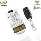 Беспроводной пульт дистанционного управления 433 МГц, переключатель 220 В, 30 А переменного тока, приемник Ralay, передатчик дистанционного управления для водяного насоса, заводской двигатель