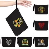 ladies 2022 new cosmetic bag wallet fashion travel tote bag series funny snake series printing mobile phone makeup storage bags
