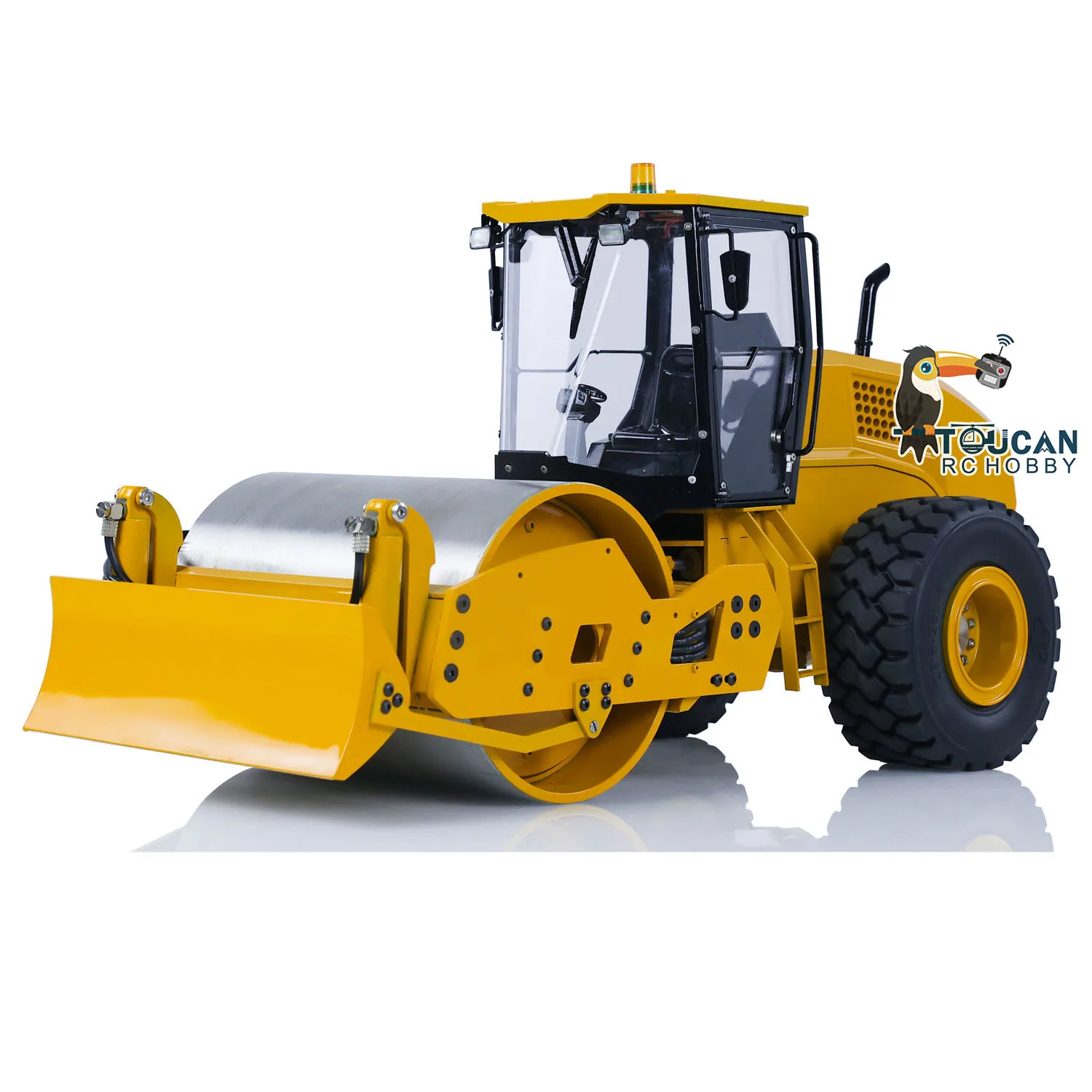 CS11 Радиоуправляемый металлический гидравлический 1/12 дорожный каток RTR с