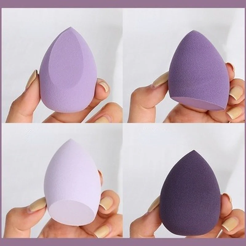 4PCS/Set Makeup Blender Sponge Cosmetic Puff Egg Makeup Sets Beauty Foundation Powder Puff Blush Sponge Tool Women Make Up Kit