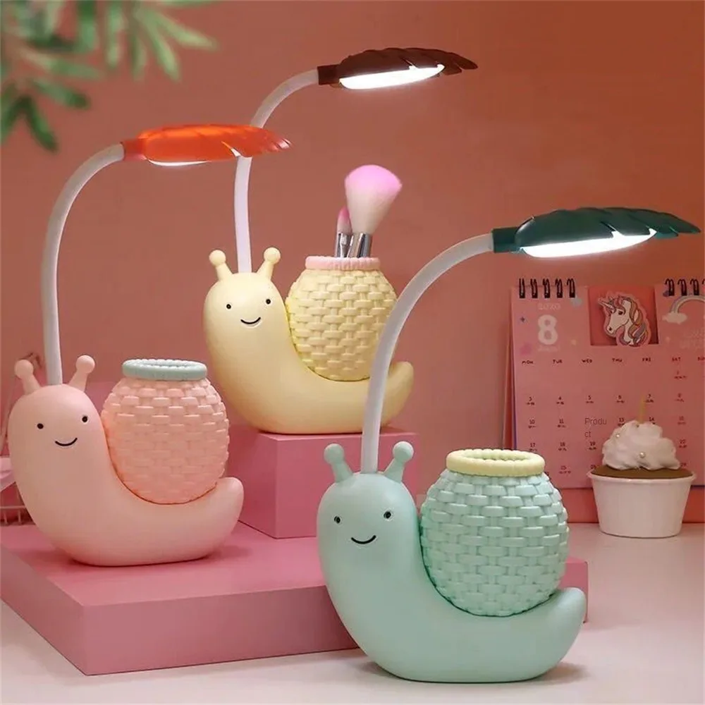 

Led Cartoon Table Lamp Multifunctional Eye Protection Energy-saving 360 Degree Rotate Universal Hose Household Accessories