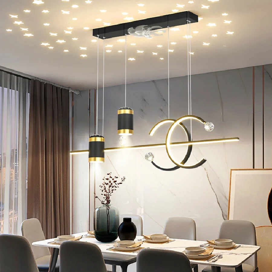 

Ceiling fan with led light and control dining room Ceiling lamps Pendant lights indoor lighting interior lighting Ceiling lamp