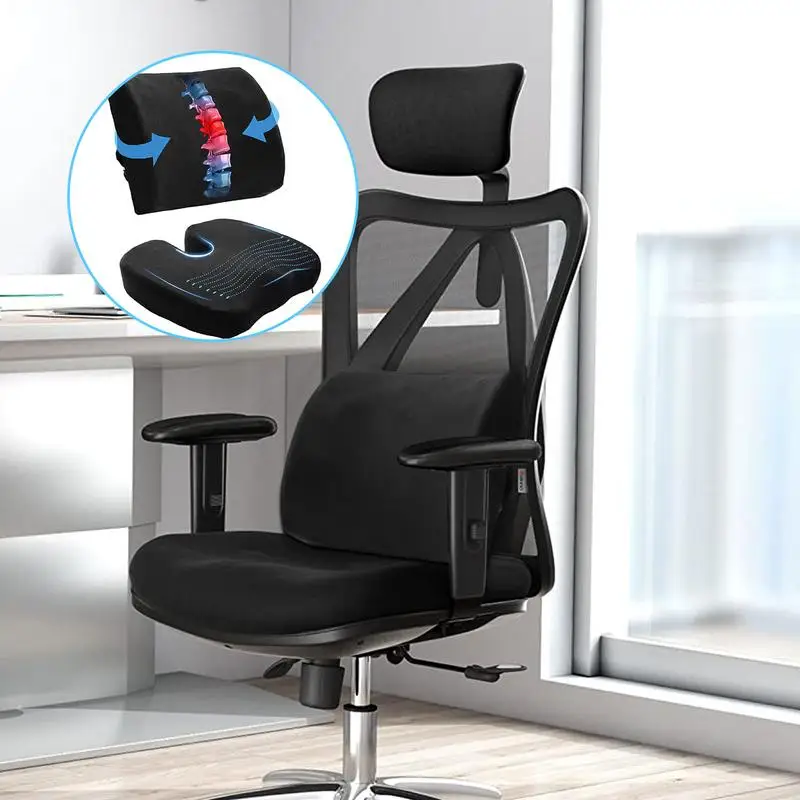 Подушки для поясницы поддержки спины Подушка спинки поясничного стула Мягкая