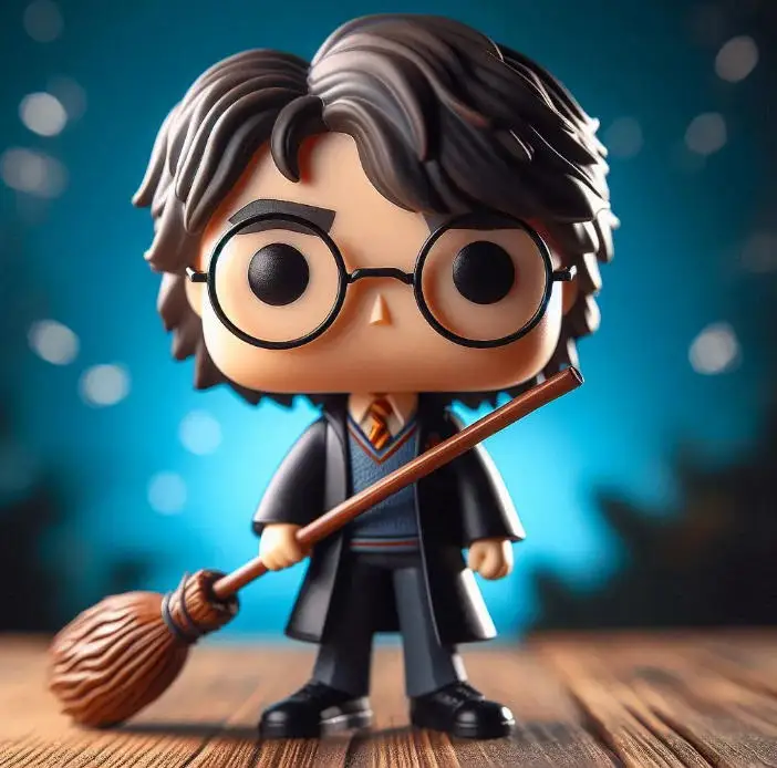 Фото Коллекционные фигурки FUNKO POP: Джинни Фокс, Гарри Поттер, Хедвиг, Дамблдор, Добби, Снейп, Воландеморт, Луна, Рон, Гермиона. Игрушки-модели, подарки. №1