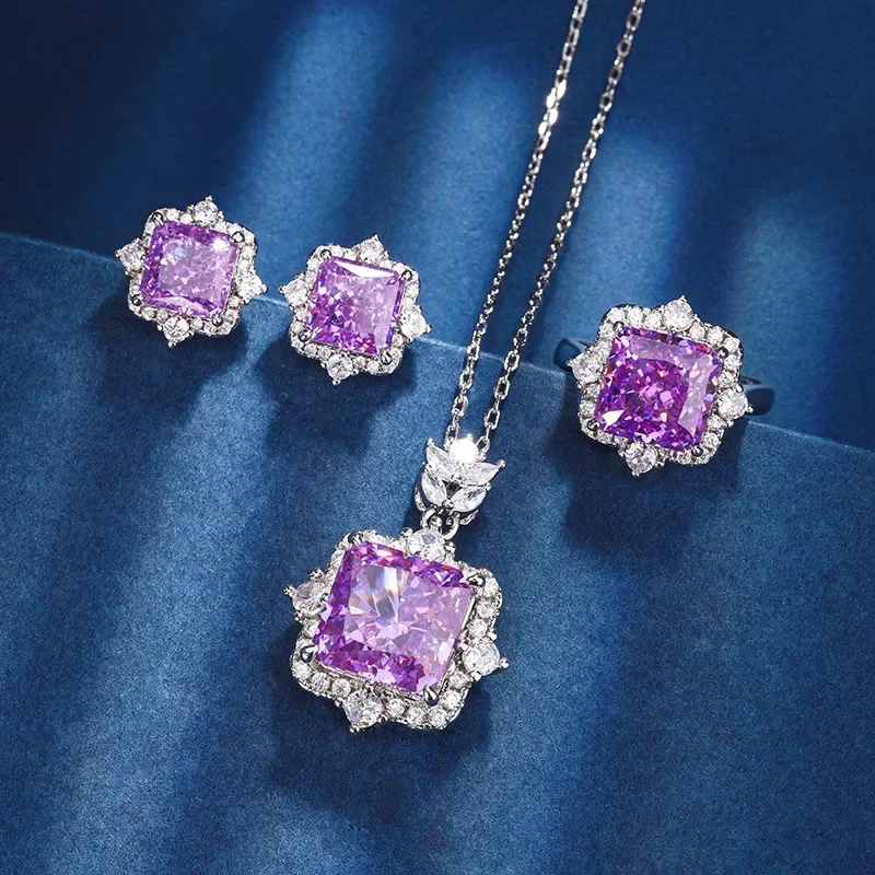 S925 Посеребренные 18-каратное позолоченное платиновое ювелирное изделие PT950 с