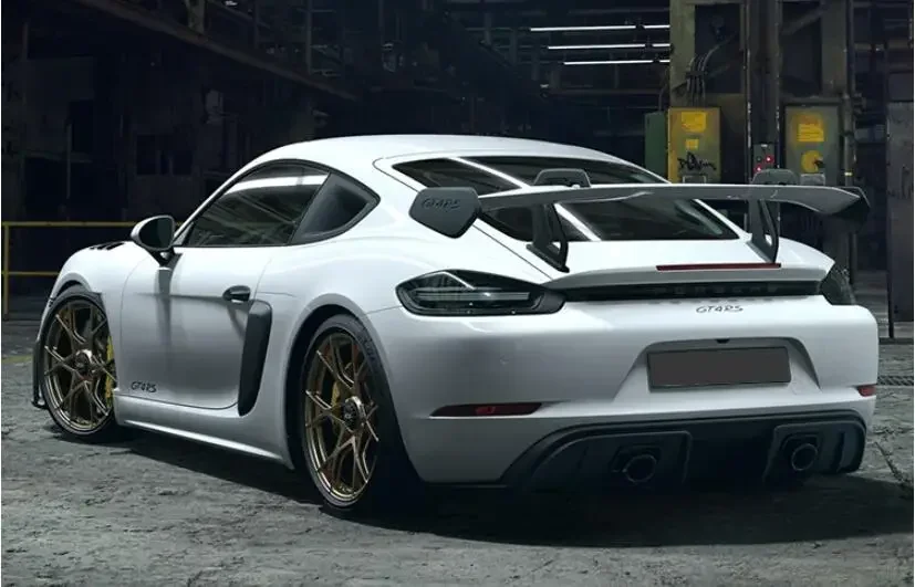 GT GT4 RS STYLE СПОЙЛЕР ГУБ ЗАДНЕГО КРЫЛА БАГАЖНИКА ДЛЯ Porsche 981 718 918 987 Cayman Boxster 2013-up