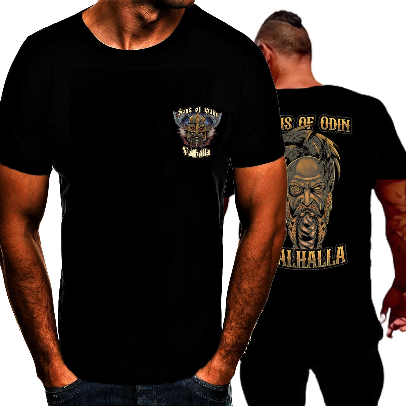 

Sons of Odin Valhalla Nordic Viking Floki Ranger T-Shirt 100% Cotton O-Neck Summer Short Sleeve Casual Mens T-shirt Size S-3XL