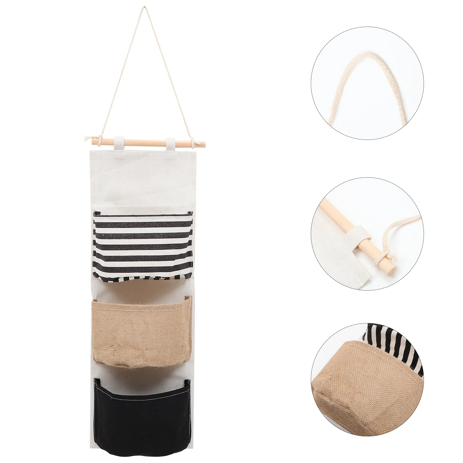 

Wall Mounted Storage Bag Hanging Organizer Door Bathroom Closet Organizers The Baskets Organizing Bags