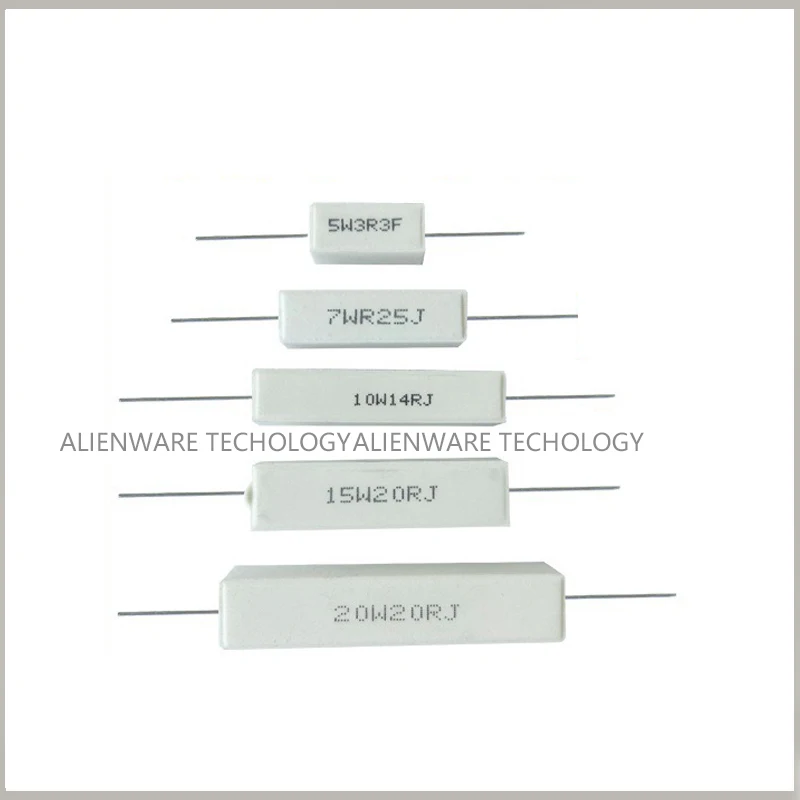 50 шт. вертикальное сопротивление цемента SQM 7 Вт 10 20 1 2 5 30 200R 260