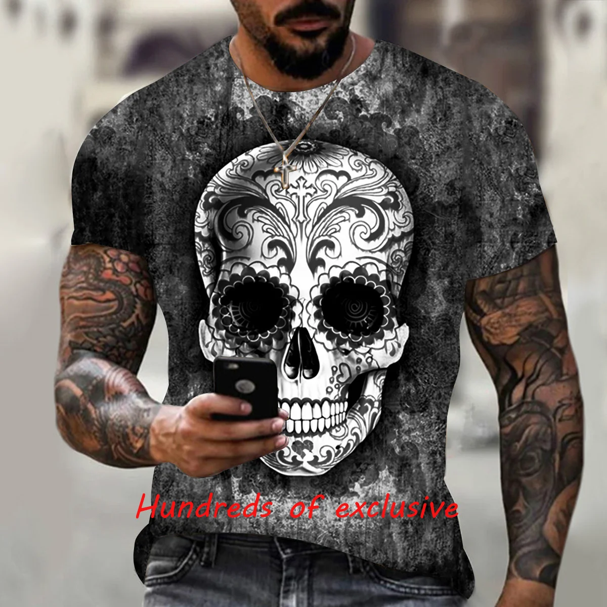 

Изысканные красивые топы с принтом черепа, пуловер, рубашка, модная, простая и чистая, яркая и красивая рубашка