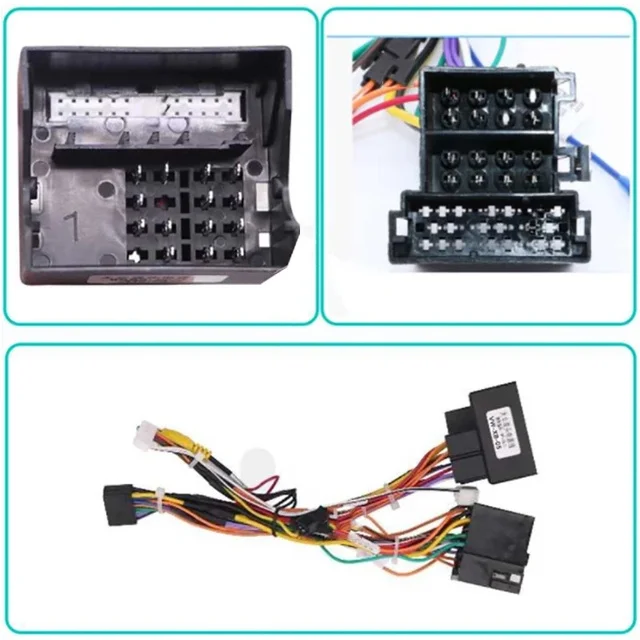 

QSZN для Volkswagen Caravelle 6 T6 2015-2020 Android автомобильный радиоприемник Canbus Box декодер жгут проводов адаптер кабель питания VW-RZ-08