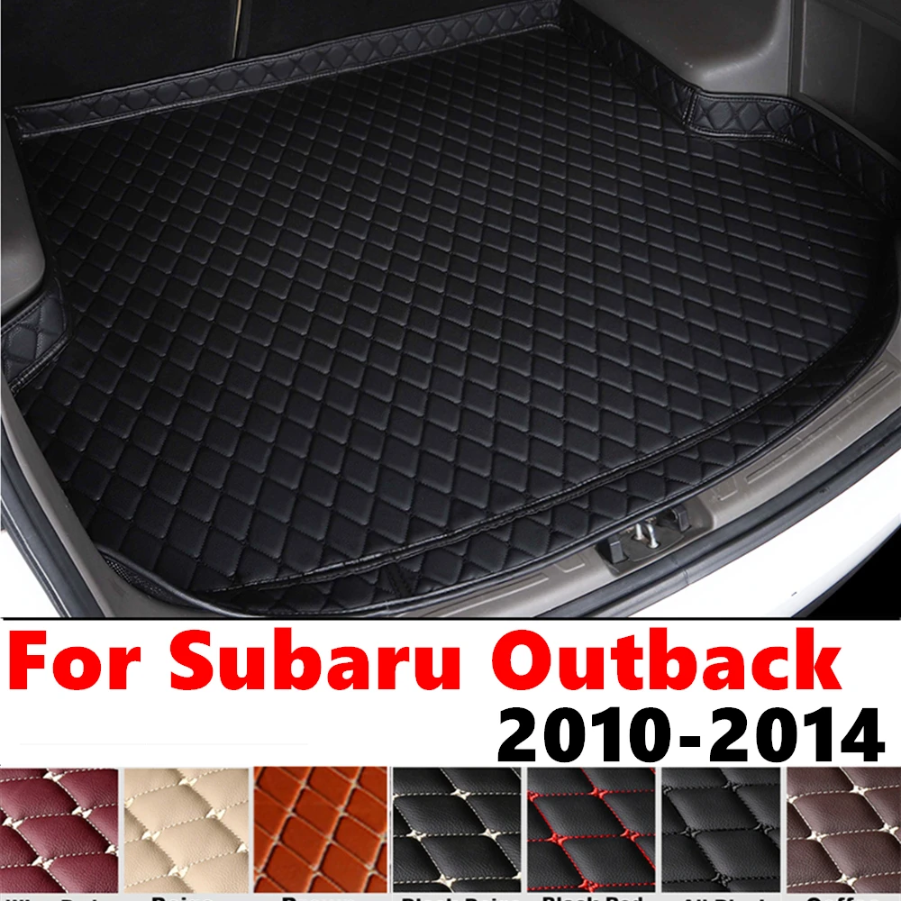 Высокий боковой коврик в багажник автомобиля для Subaru Outback 2014 2013-2010 XPE защитный
