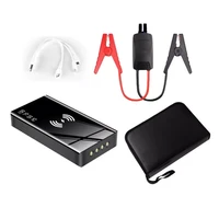 g99f wireless charging car jump starter smart clips emergency battery booster 12v portable car charger 20000mah power bank