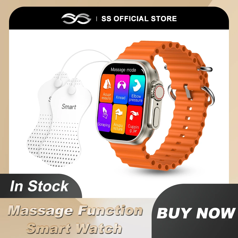 

F18 Massage Smart Watch Men 2.09inch Screen Bluetooth Call Heart Rate Monitor Sport NFC Smartwatch Smart Fitness Tracker Watches