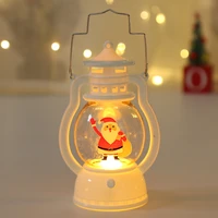 christmas decorations tree pendant led lights retro outdoor camping kerosene lamp portable lantern vintage photo props