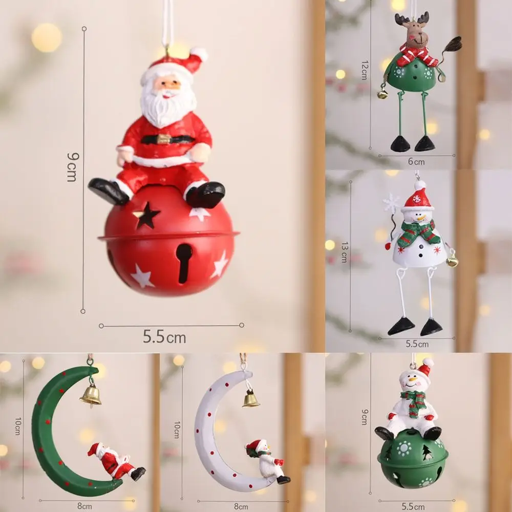 Подвеска из смолы в виде снеговика/лося/Санта-Клауса