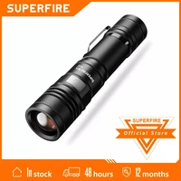 2022 superfire a12 xhp50 zoomable flashlight 15w 18650 usb c rechargeable taschenlampe for camping fishing torch light lantern