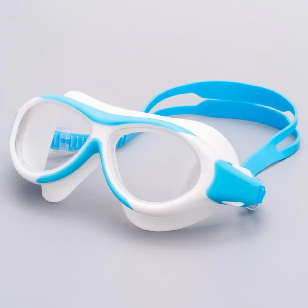 

Anti-percolation 1 Set Comfortable Toddler Beach Safety Goggles Good Toughness Swimming Eyewear Large Frame Swimming Use