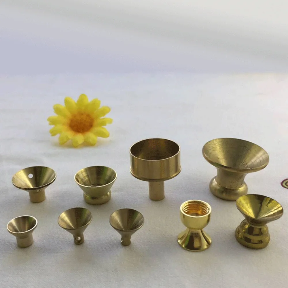 

Pure Copper Vintage Retro Light Bulb SWITCH Lamps And Lanterns Parts Gold Lamp Rotary Switch Lighting Accessories Diy