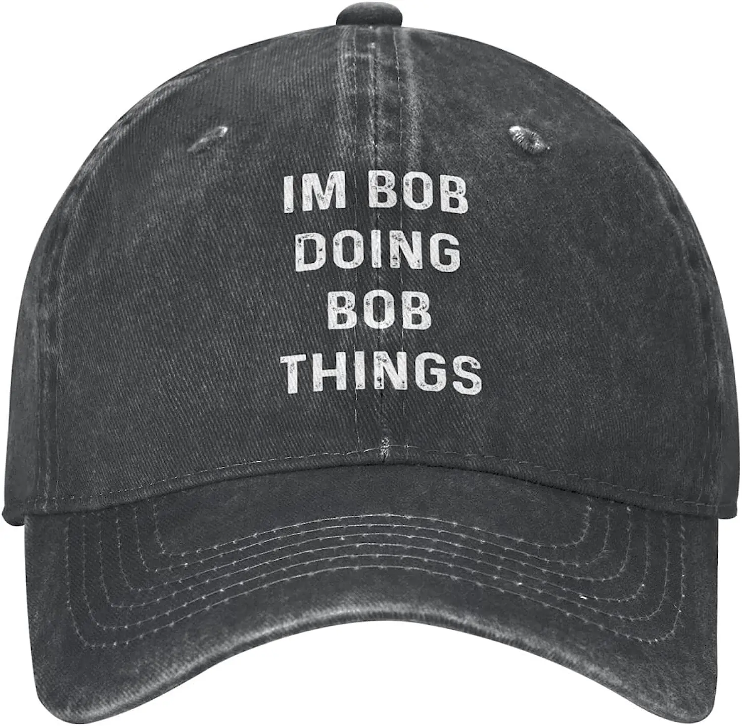 

Im Bob Doing Bob Things Hat Мужская Бейсбольная Шляпа винтажные кепки