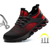 safety shoes men women steel toe boots indestructible work shoes lightweight breathable composite toe men eur size 36 48