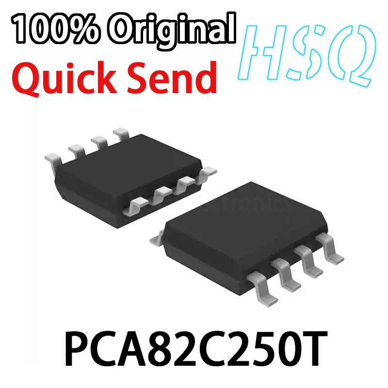 

5 шт. PCA82C250T 82C250Y патч SOP8 CAN чип интерфейса A82C250 оригинальный на руку
