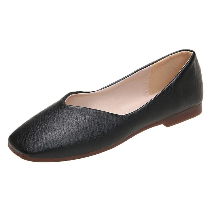 

Женские лоферы из искусственной кожи, разноцветные балетки на плоской подошве, женские мокасины, Повседневные балетки, женская обувь, новин...