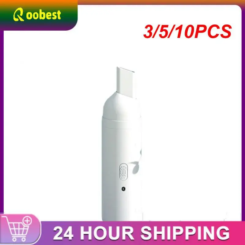 

3/5/10PCS With Usb Wireless Rechargeable Super Suction Car Vacuum Cleaner Large Suction Handheld Vacuum Cleaner Car Accessories