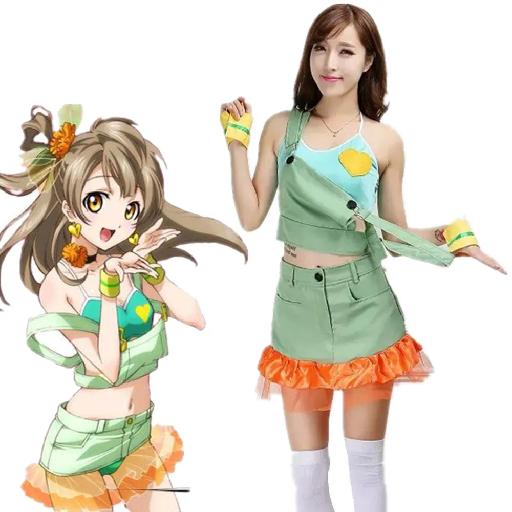 

Аниме игра LoveLive! Костюм для косплея минами и Кодори, милая девушка для плавания, костюм для Хэллоуина, проект школьного идола