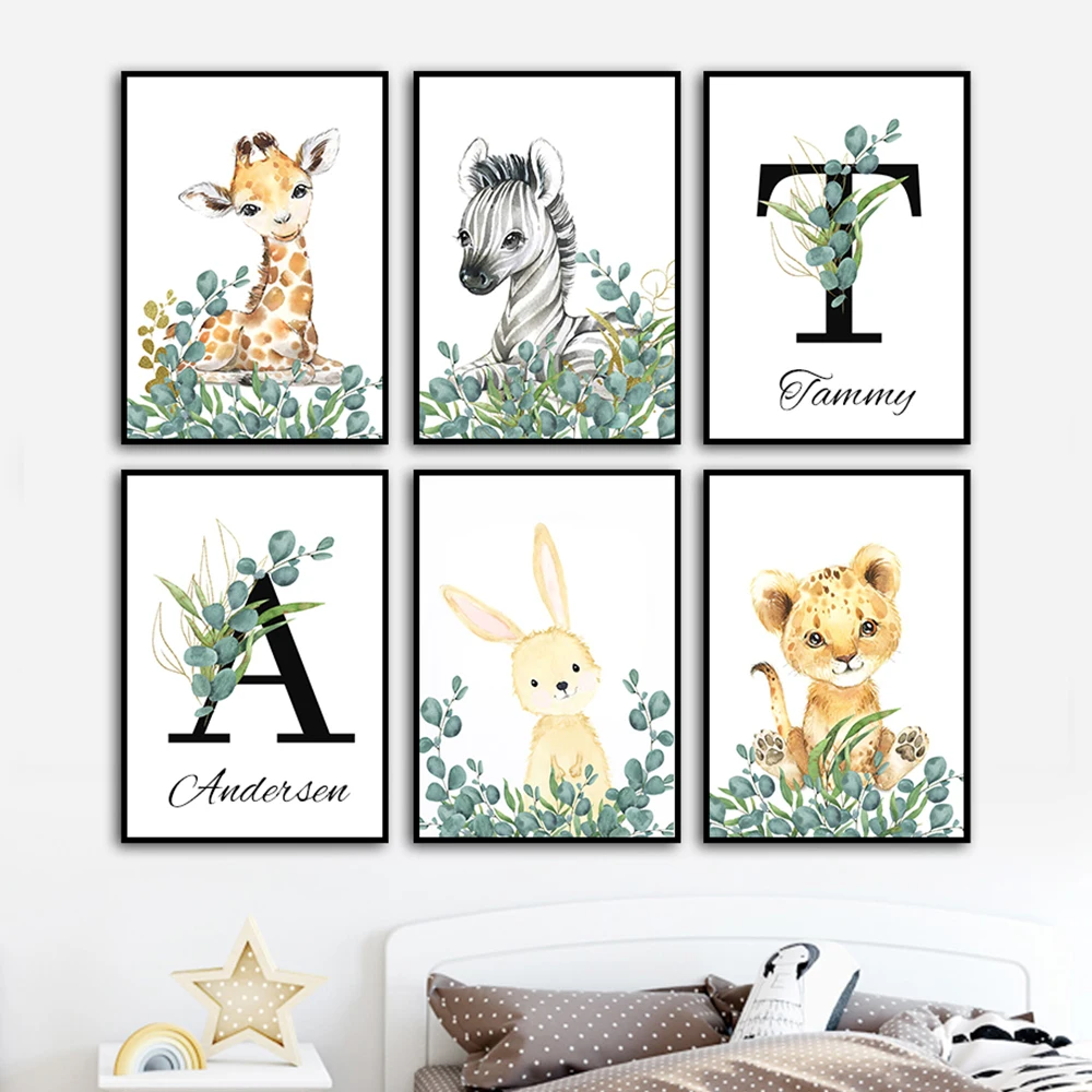 Детская Настенная картина с изображением Льва на заказ настенные картины в