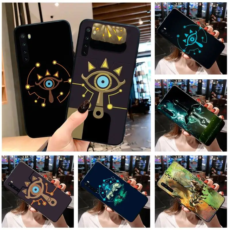 

Cartoon Sheikah Z-ZelDaS SlateS Phone Case for Xiaomi Mi Note 11 10 Lite Mi 9T Pro xiaomi 10 10 CC9 Pro