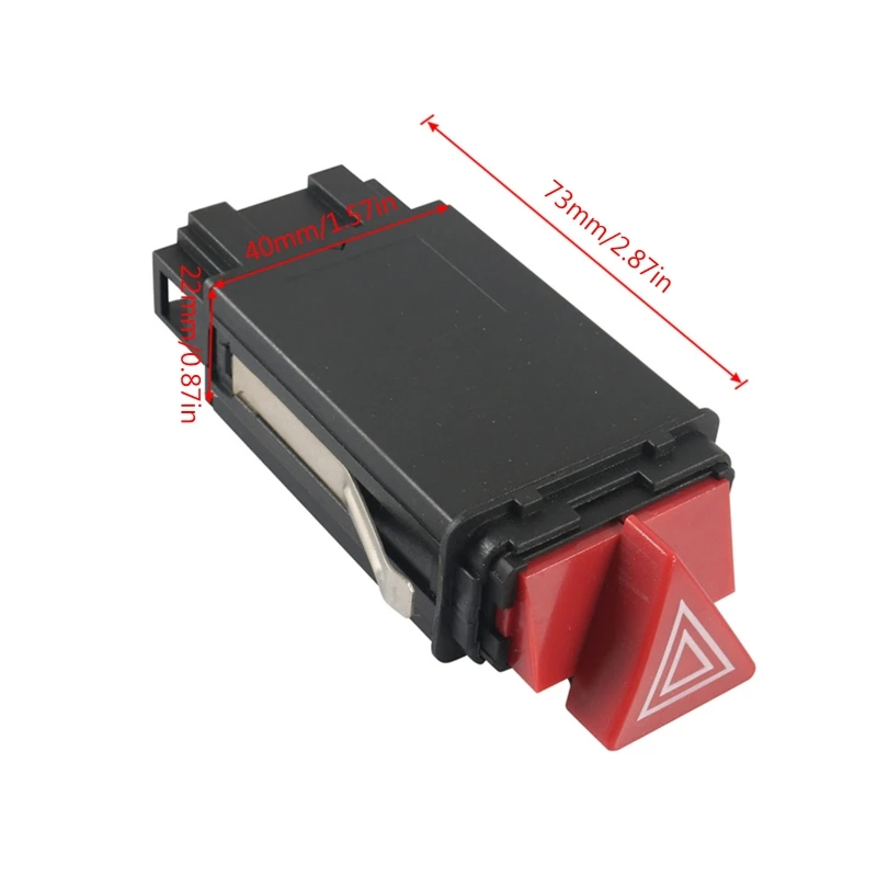 

Аварийный поворотник, реле управления сигналом поворота, кнопка переключателя сигнасветильник, автомобильные аксессуары, совместимые с 4B0941509C J60F