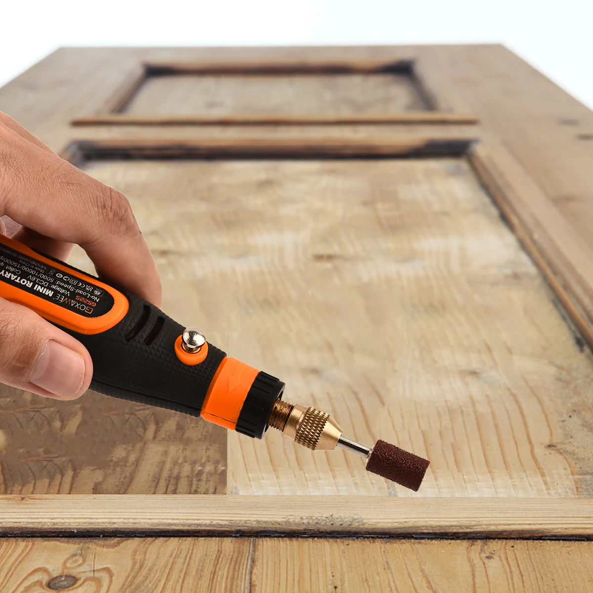 GOXAWEE гравер Электрический беспроводной мини-дрель шлифовальный станок для Dremel