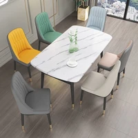 light luxury home dining chair backrest chair nordic modern minimalist dining table and chair internet celebrity makeup chair