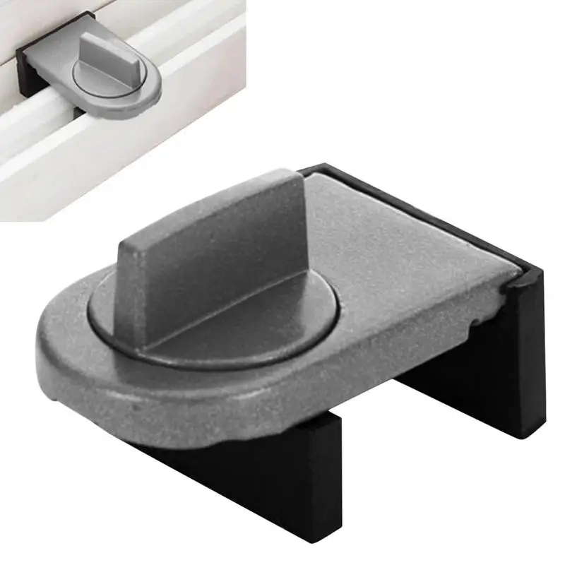 

Sliding Window Security Locks Durable Aluminum Alloy Sliding Door And Window Safety Lock For Home & Office Durable And Practical