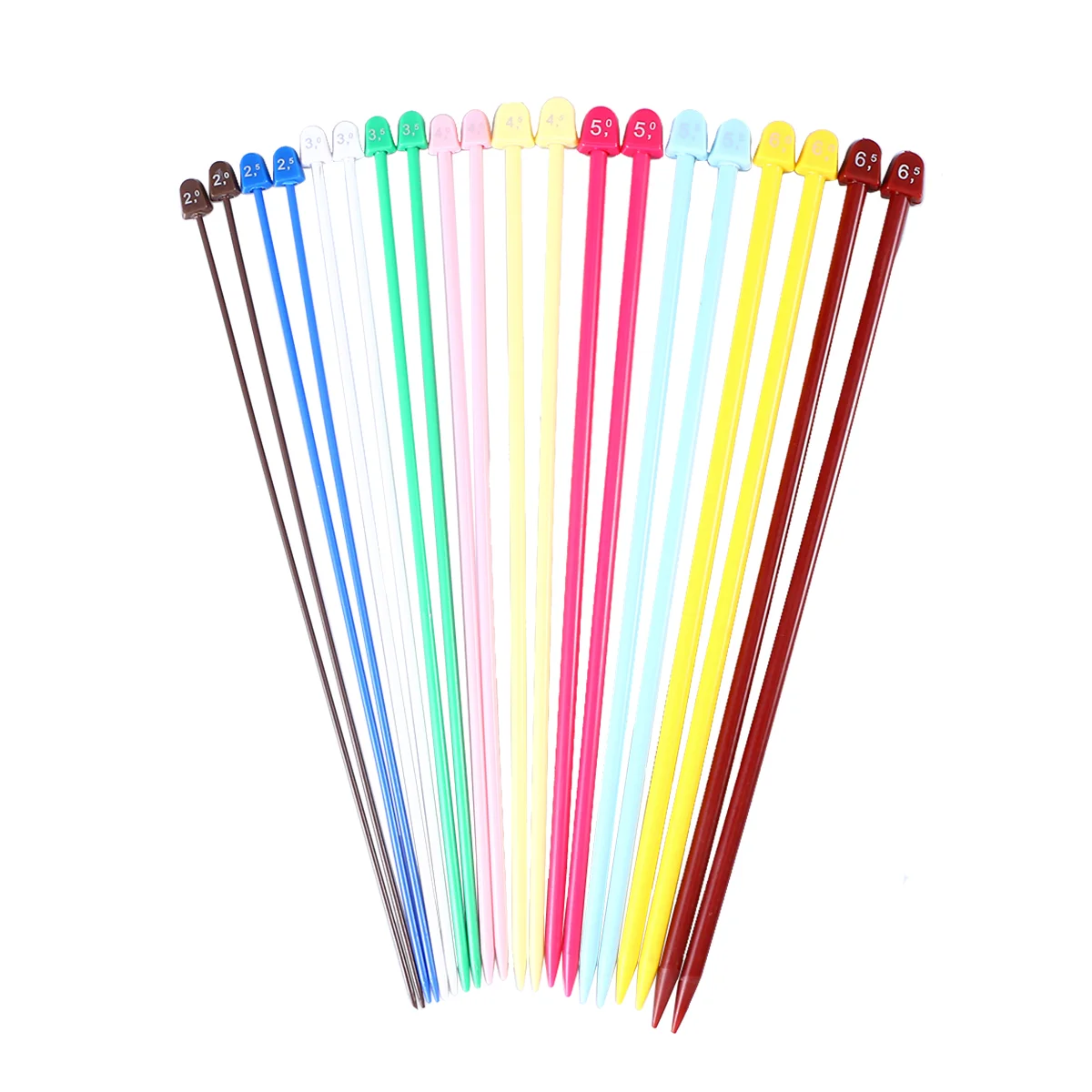

Knitting Needles Needle Crochet Weaving Stick Tool Straight Hooks Wool Yarn Afghan Sweater Set Single Pointed Scarf Tunisian