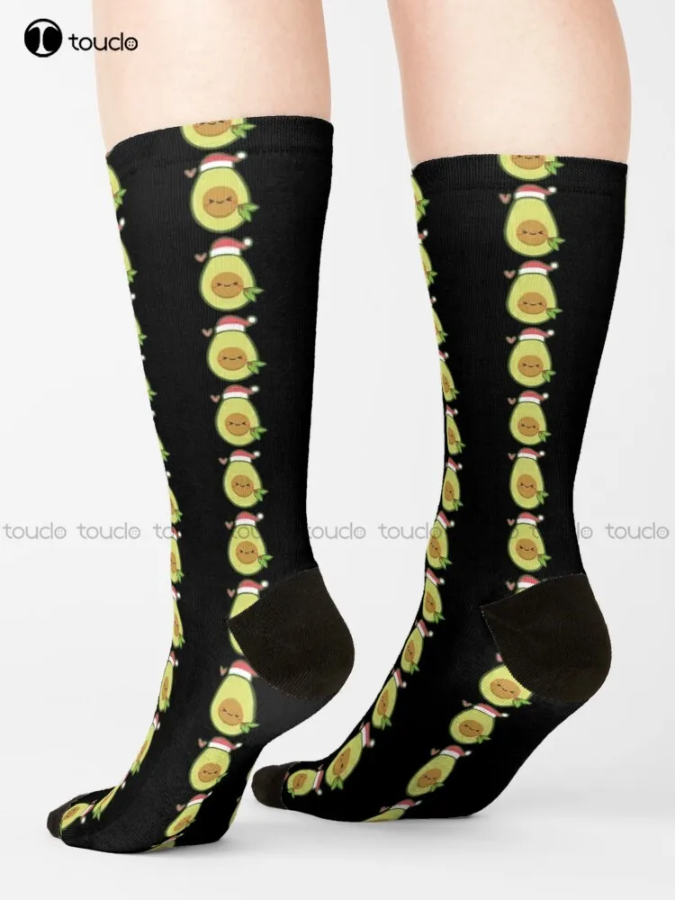 

Vegan Christmas Sweater Socks Bulk Socks Harajuku Personalized Custom Unisex Adult Teen Youth Socks 360° Digital Print Retro Art