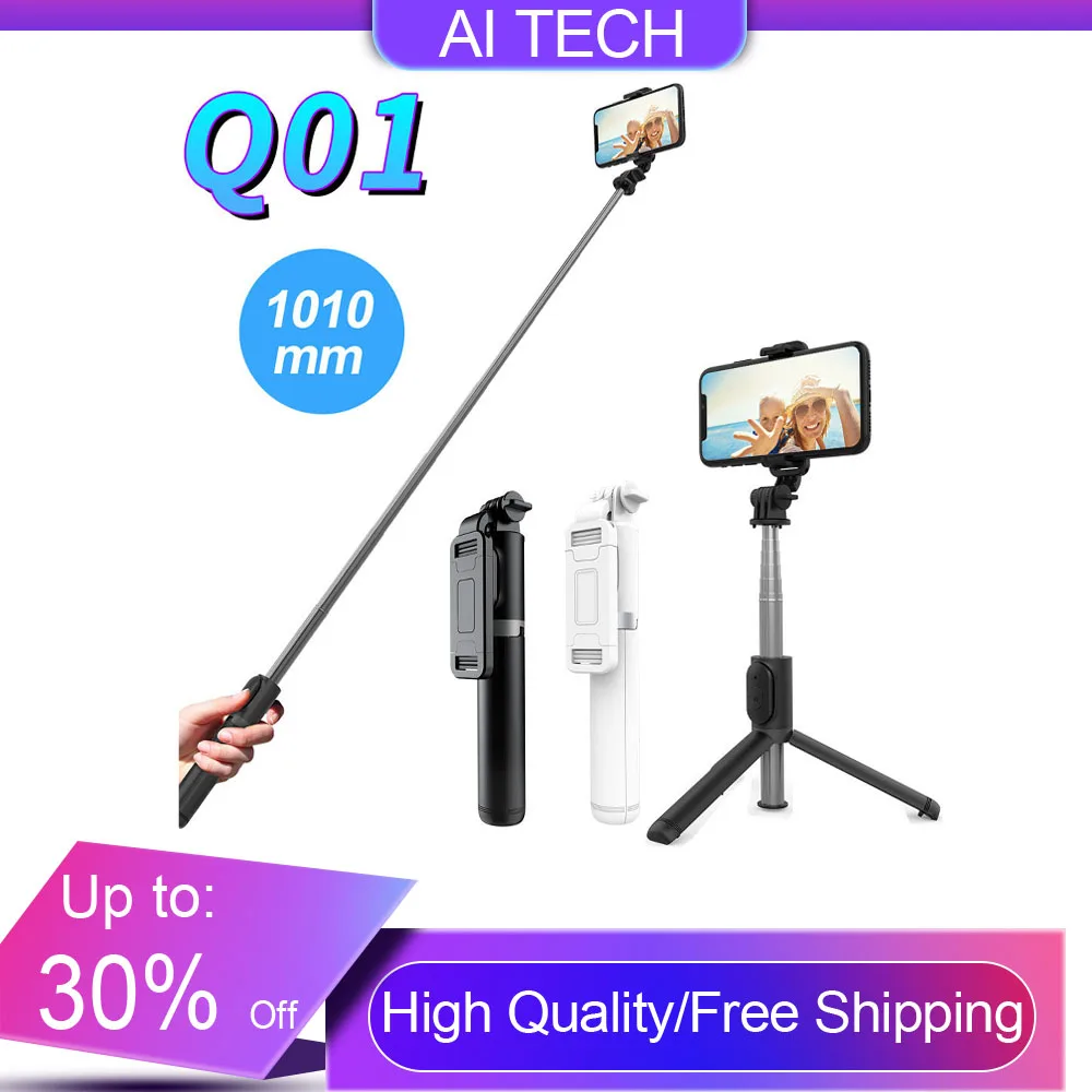 

Bluetooth Telescopic Pole Selfie Stick Tripod Phone Desktop Holder for iPhone Android Huawei Xiaomi Phone Gopro Camera Monopod