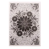 flowers plastic embossing folders template for diy scrapbooking crafts making photo album card holiday decoration supplies