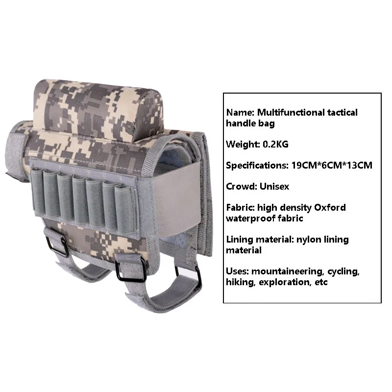 Тактическая Фотосумка многофункциональная винтовка карман для подлокотников