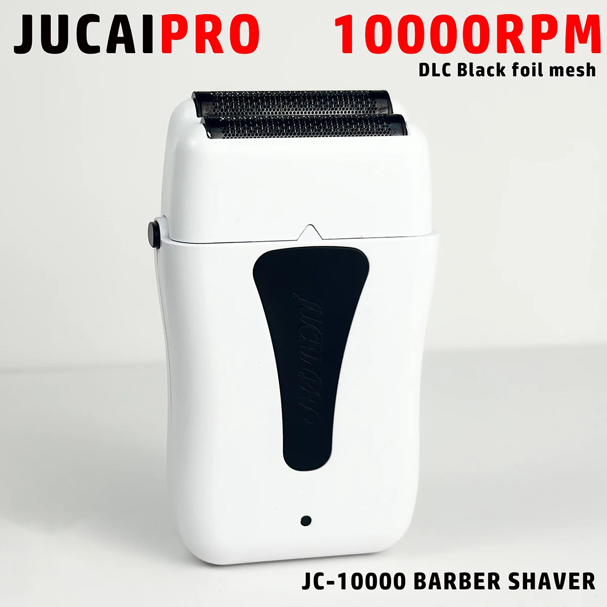 Профессиональная мужская электробритва JUCAI PRO JC10000 10000 об/мин DLC черная фольга