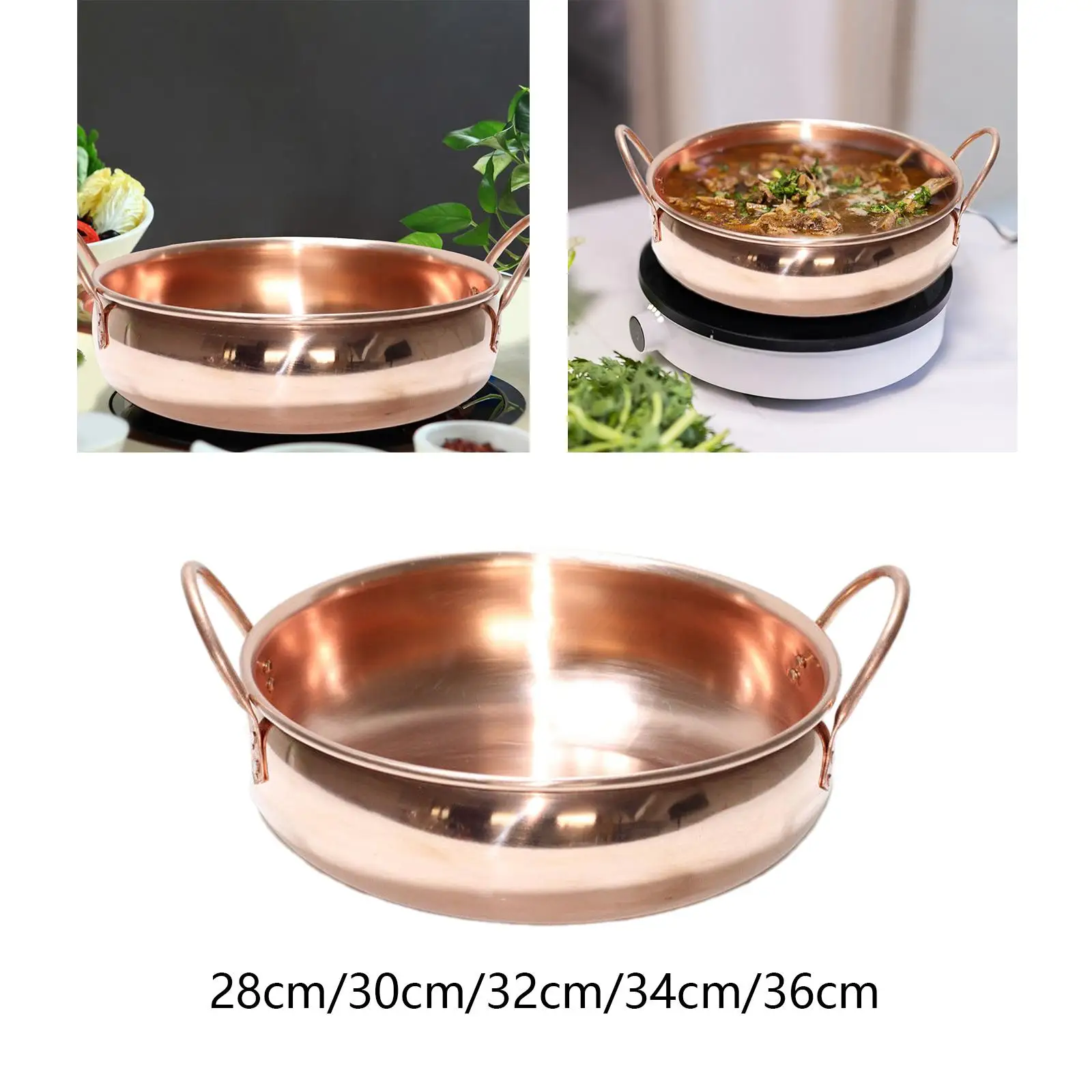 Горячая кастрюля без крышки горшок для рамэна утолщенная посуда супа семейная